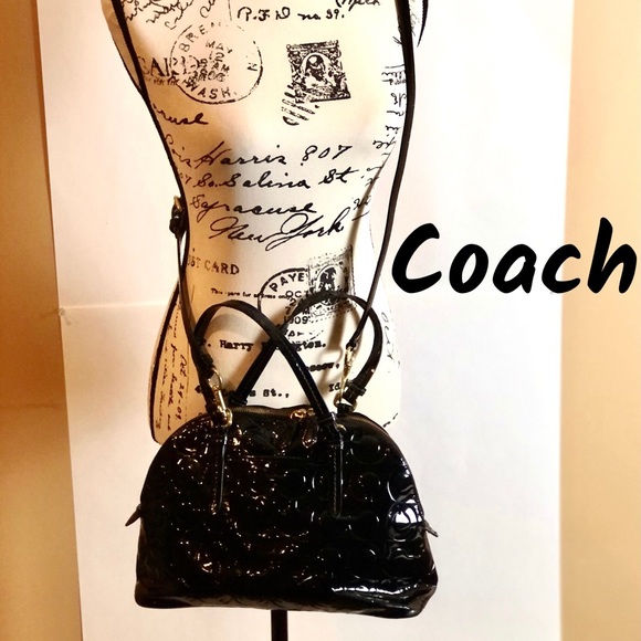 Coach Handbags - *SOLD*Coach Peyton Embossed Patent Crossbody Bag